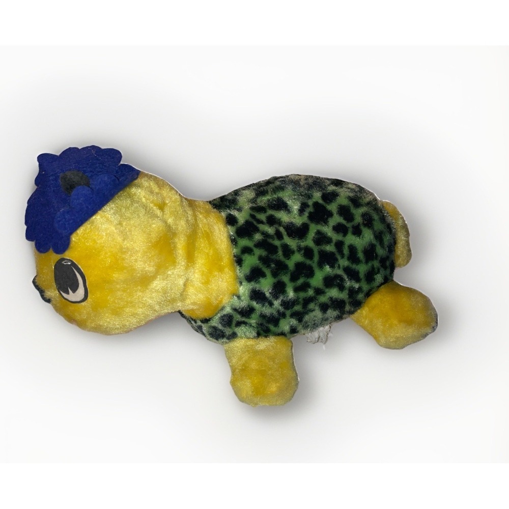 Vtg Commonwealth Of Pennsylvania TURTLE Stuffed Plush CARNIVAL PRIZE 12" 1940s
